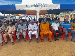 Handing over of electricity <br>extension project at Akyempin-25th April,2023