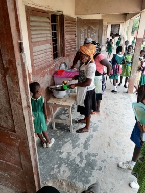 School Feeding Programme at Gomoa East District