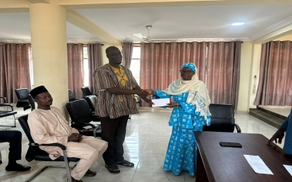 AWARDING OF BEST WASSCE STUDENTS IN GOMOA EAST DISTRICT