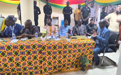 Special meeting for the confirmaton of the honourable  DCE nominee Margaret Naana Ackom