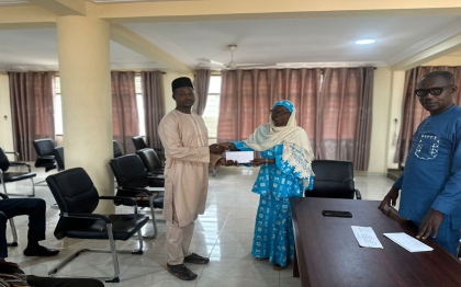 AWARDING OF BEST WASSCE STUDENTS IN GOMOA EAST DISTRICT